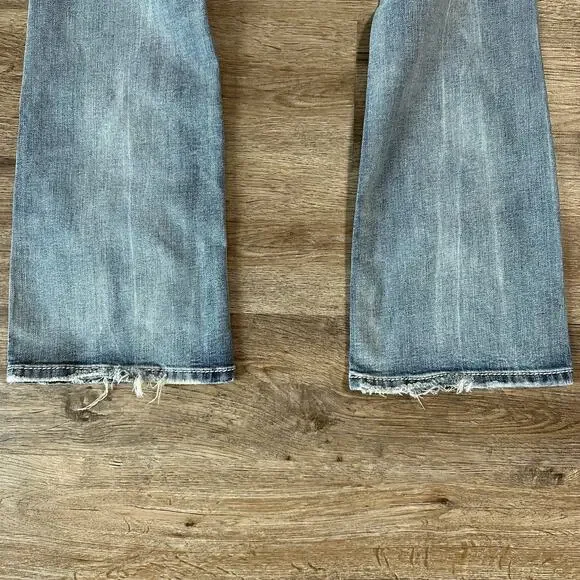Miss Me Boot Cut Jeans Womens Size 30 Embellished Mid Rise Bootcut - Picture 2 of 6
